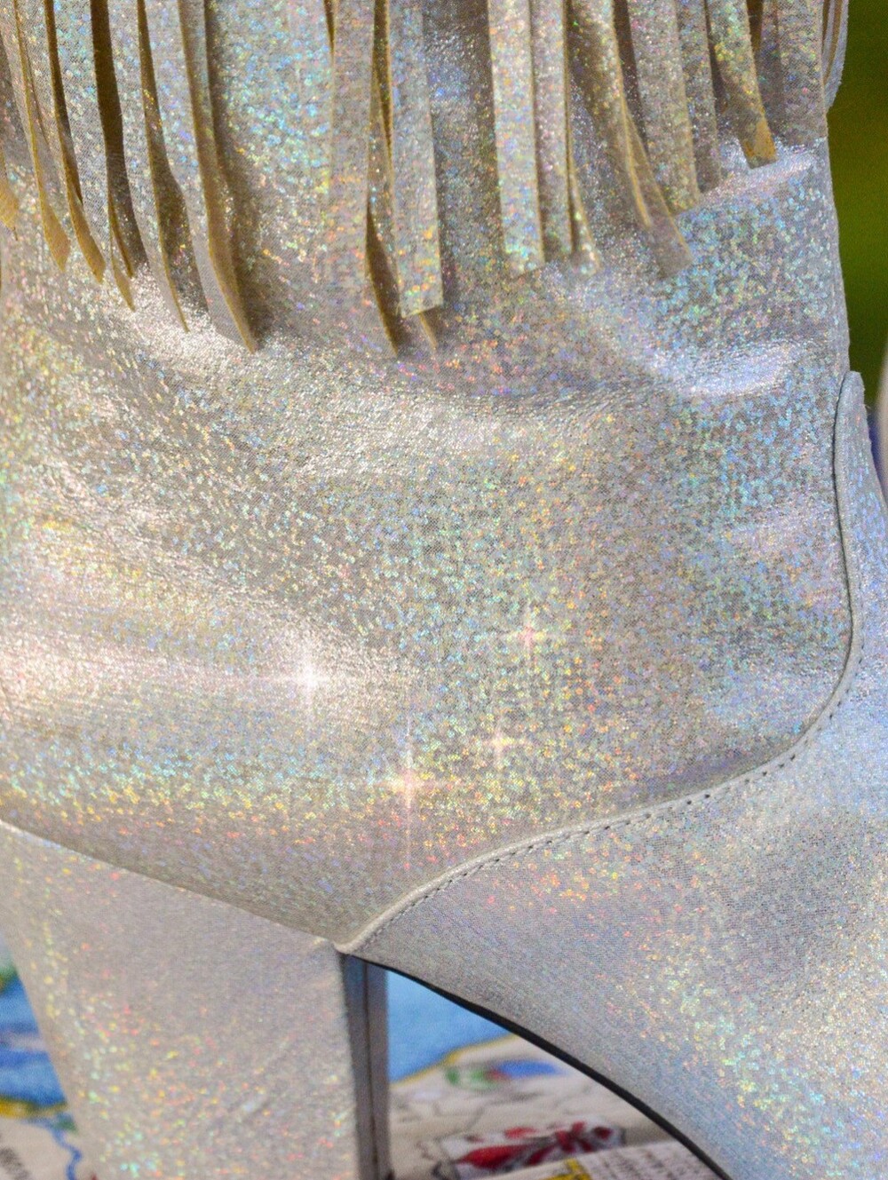 Bait Footwear Holographic (For Real) Cowboy Boots Size 11 - Picture 3 of 8